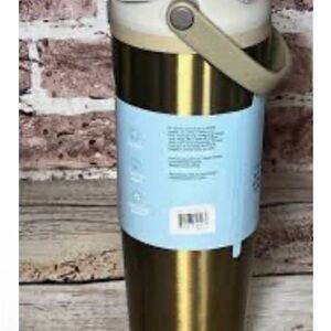 Owala gold 30 oz tumbler